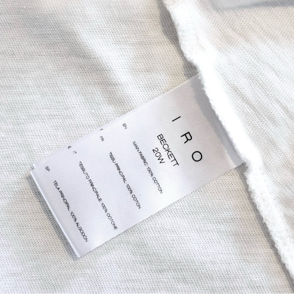 IRO Beckett Dress in White Size S - Picture 7 of 7